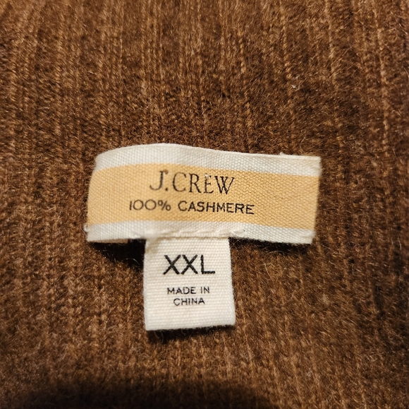 Cashmere J.Crew Wide Neck Sweater - Picture 3 of 3